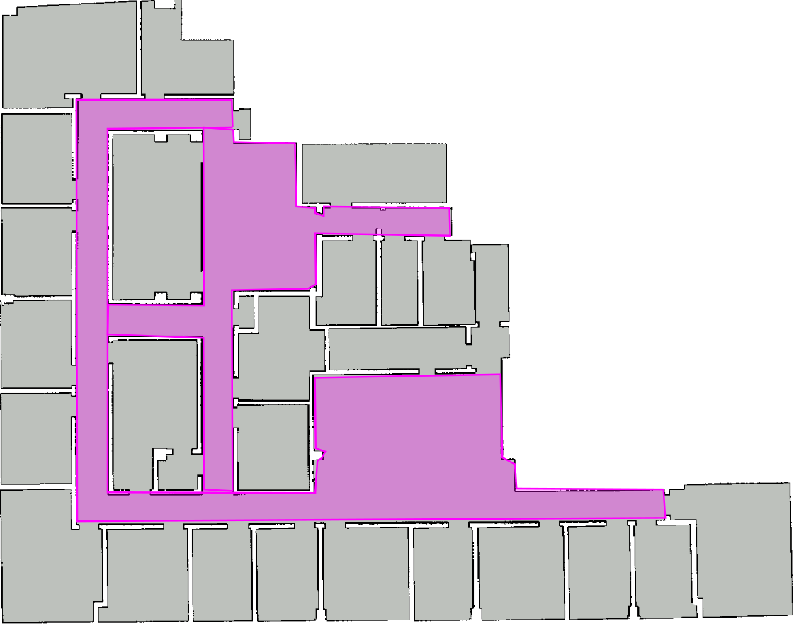High-connectivity area