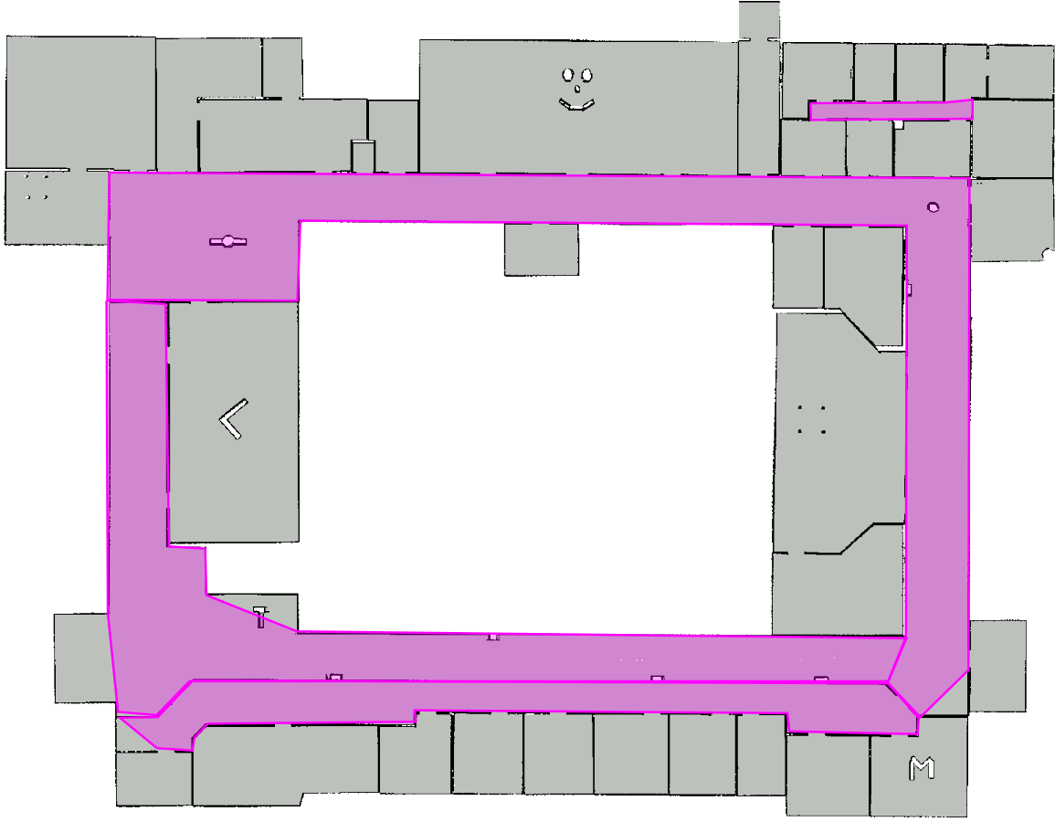 High-connectivity area